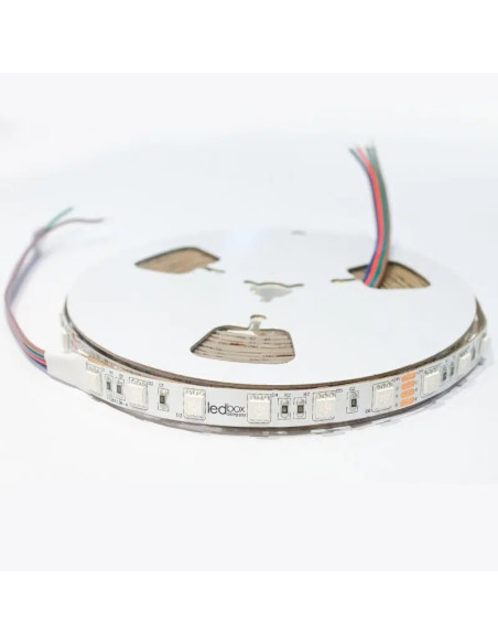 Ledbox - ruban de led rvb - 60 led/m - 72 w - Lampes et éclairage