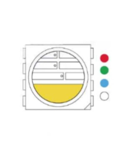 LEDBOX - LEDBOX - Ruban de led RVBW - 4000K - 60 led/m - 19,2 W/m - Lampes et éclairage