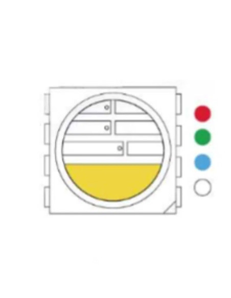 LEDBOX - LEDBOX - Ruban de led RVBW - 4000K - 60 led/m - 19,2 W/m - Lampes et éclairage