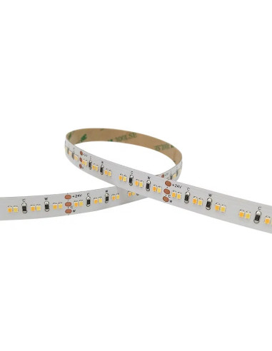 LEDBOX - Variable white led strip - from 2700 K to 6500 K - 196 led/m - 20 W/m