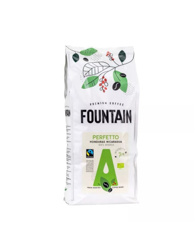 Cafe Grain FOUNTAIN Perfetto Bio Fair Trade 1 kg (140 Cafés/1 kg)