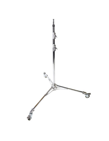 Steel Tripod - 2 Sections - 124 A 270 cm on wheels - Baby Roller Stand - KUPO