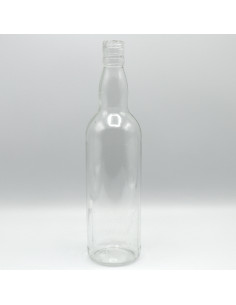 Bouteille Whisky Cassable Transparente - 70 cl