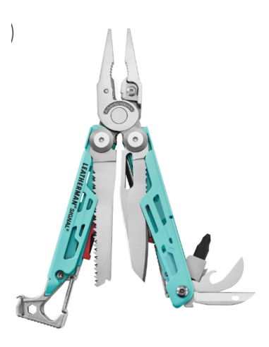 Leatherman - pince signal (avec étui) - vert aqua - Outillage - Produits techniques