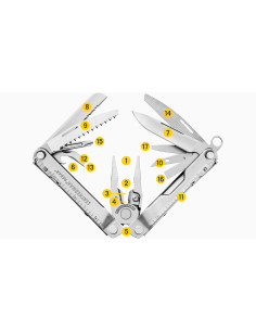 Leatherman Rebar – Outil multifonction 17 pièces – Couleur Brun 2