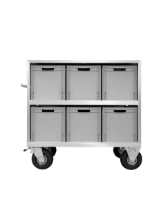 CINEFACTORY - Roulante Technique 6 Bacs / 60X40 (Lxl)