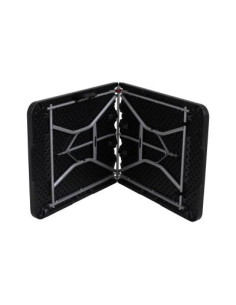 Table PVC valise pliante 183x76x74 noire 2