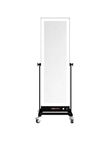 Miroir led studio psyche sur roulettes 3200/5600k - Location Régie - Régie