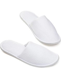 Paire de chaussons blancs – Taille unique