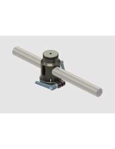 GFM - Euro Riser 13cm / 5" with scaffold clamp - AL-2313 - gfm - Stabilisation Caméra - Camera & Video 2
