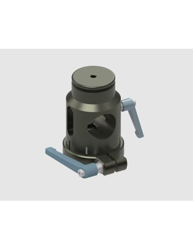 Euro Riser 13cm / 5" with scaffold clamp - AL-2313 - GFM