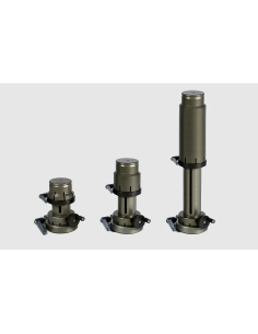 Mini Cranked Riser, medium (14 - 22cm / 6" - 9") - AL-2317 - GFM 2