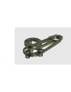 Off-Set Euro to Mitchell 3 Way (35cm / 14") - AL-2121 - GFM