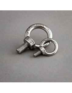 Grip film - 1/4 - 3/8 STAINLESS STEEL EYE BOLT SET