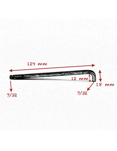 Grip film - Clé Allen Coudée Bondhus 7/32" – Embout Sphérique Stubby - Outillages et Accessoires Caméra - Caméra