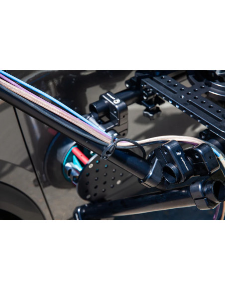 Grip film - 6mm BLACK ELASTIC CORD ADJUSTABLE CLIP SET - Outillages et Accessoires Caméra - Camera & Video