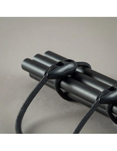 Grip film - 6mm BLACK ELASTIC CORD ADJUSTABLE CLIP SET - Outillages et Accessoires Caméra - Camera & Video