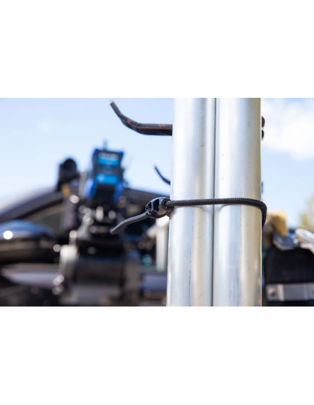 Grip film - 6mm BLACK ELASTIC CORD ADJUSTABLE CLIP SET - Outillages et Accessoires Caméra - Camera & Video