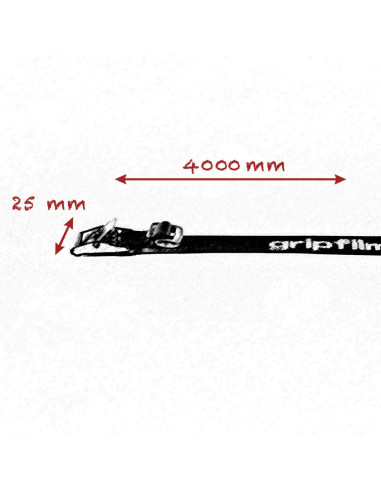 Grip film - 25mm - 4m LENGTH BLACK STRAP - Outillages et Accessoires Caméra - Camera & Video