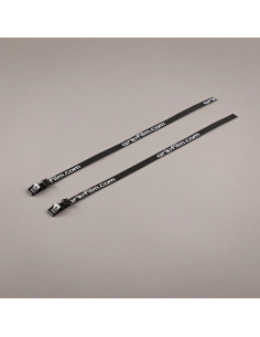 Grip film  - Set de Sangles Noires 18mm x 500mm avec Boucle Métal - Outillages et Accessoires Caméra - Caméra