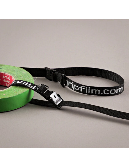 Grip film  - Set de Sangles Noires 18mm – Longueurs 500mm & 1000mm - Outillages et Accessoires Caméra - Caméra