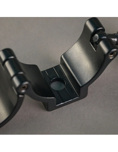 Grip film - Set de 2 Colliers de Serrage Demi-Circulaire Ø48,3–51 mm – Aluminium Noir - Outillages et Accessoires Caméra - Camér