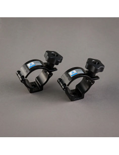 Grip film - Set de 2 Colliers de Serrage Demi-Circulaire Ø48,3–51 mm – Aluminium Noir - Outillages et Accessoires Caméra - Camér