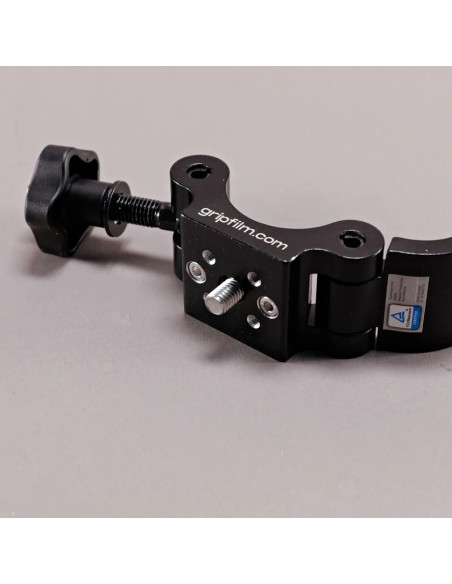 Grip film - Set de 2 Colliers de Serrage Demi-Circulaire Ø38–52 mm – Aluminium Noir, Charge Lourde - Outillages et Accessoires C