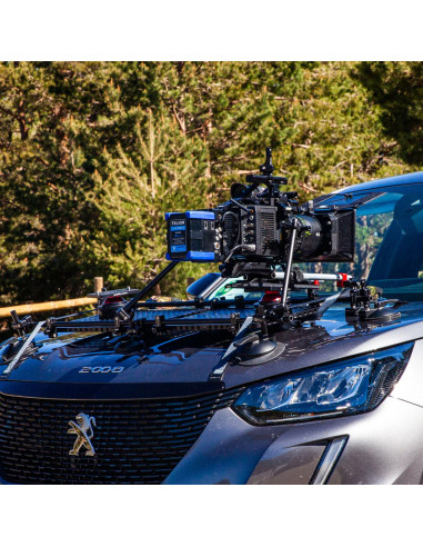 Grip film - 25mm (1”) BLACK CAR MOUNT RATCHET STRAP - Outillages et Accessoires Caméra - Camera & Video