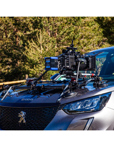 Grip film - 25mm (1”) BLACK CAR MOUNT RATCHET STRAP - Outillages et Accessoires Caméra - Camera & Video