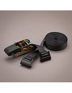 Grip film - 25mm (1”) BLACK CAR MOUNT RATCHET STRAP - Outillages et Accessoires Caméra - Camera & Video 2