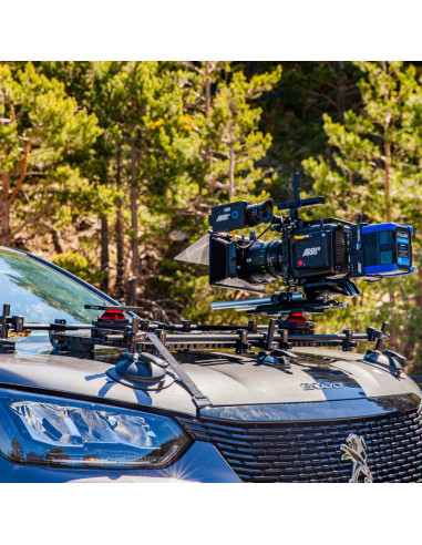 Grip film - 25mm (1”) BLACK CAR MOUNT RATCHET STRAP - Outillages et Accessoires Caméra - Camera & Video