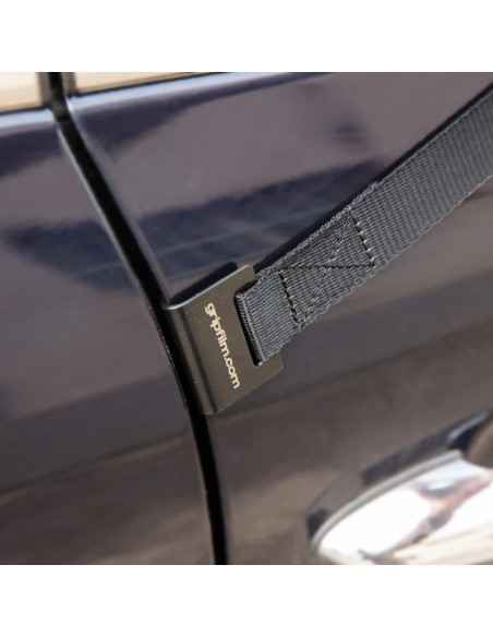 Grip film - 25mm (1”) BLACK CAR MOUNT RATCHET STRAP - Outillages et Accessoires Caméra - Camera & Video