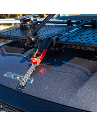 Grip film - 25mm (1”) BLACK CAR MOUNT STRAP (QUICK RELEASE) - Outillages et Accessoires Caméra - Camera & Video