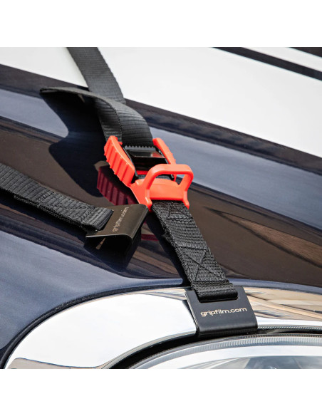 Grip film - 25mm (1”) BLACK CAR MOUNT STRAP (QUICK RELEASE) - Outillages et Accessoires Caméra - Camera & Video