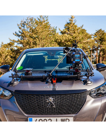 Grip film - 25mm (1”) BLACK CAR MOUNT STRAP (QUICK RELEASE) - Outillages et Accessoires Caméra - Camera & Video