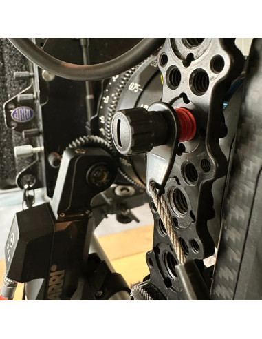 Grip film  - Câble de Sécurité pour Mattebox – 560 mm avec Mousqueton - Outillages et Accessoires Caméra - Caméra