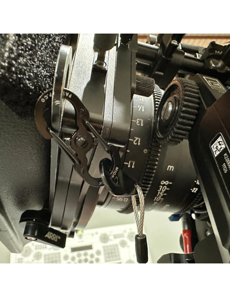 Grip film  - Câble de Sécurité pour Mattebox – 560 mm avec Mousqueton - Outillages et Accessoires Caméra - Caméra