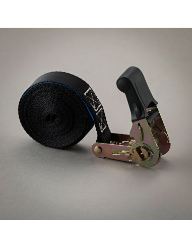Grip film - 25mm (1") BLACK ENDLESS RATCHET STRAP - Outillages et Accessoires Caméra - Camera & Video