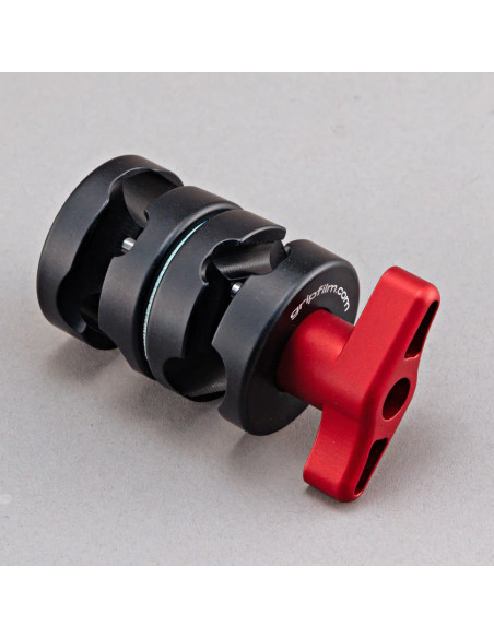 Grip film  - Mini Gobo Clamp 16mm (5/8") & 3/8" – Aluminium Noir & Rouge - Outillages et Accessoires Caméra - Caméra