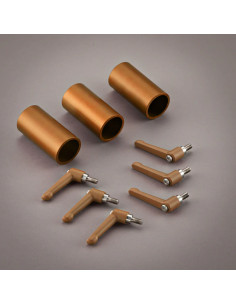 Grip film - 48.3mm (1"1/2) & M8 CLAMPING LEVER GOLDEN SET - Outillages et Accessoires Caméra - Camera & Video