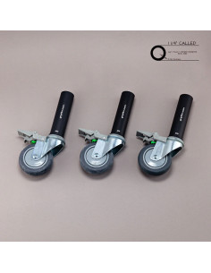 Grip film - 1"1/4 (CALLED) 42mm STARTER PIN WITH 100mm (4") WHEELS SET - Outillages et Accessoires Caméra - Camera & Video