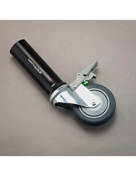 Grip film - Set de 3 Starter Pins Ø48,3 mm avec Roues Pivotantes Ø100 mm et Vis Inox – Charge 100 kg - Outillages et Accessoires