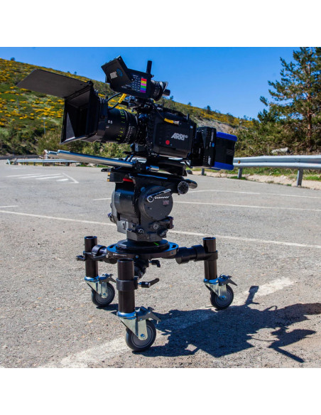 Grip film - 48.3mm (1"1/2 ) STARTER PIN WITH 100mm (4") WHEELS SET - Outillages et Accessoires Caméra - Camera & Video