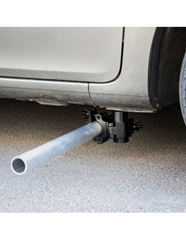 Grip film - Set de 2 Starter Pins Ø48,3 mm – Double Filetage M10, Aluminium Noir Anodisé - Outillages et Accessoires Caméra - Ca