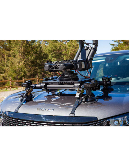 Grip film - Set de 2 Starter Pins Ø42 mm – Double Filetage M12, Aluminium Noir Anodisé - Outillages et Accessoires Caméra - Camé