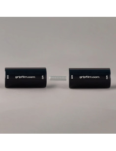 Grip film - Set de 2 Starter Pins Ø48,3 mm – Double Filetage M12, Aluminium Noir Anodisé - Outillages et Accessoires Caméra - Ca 2