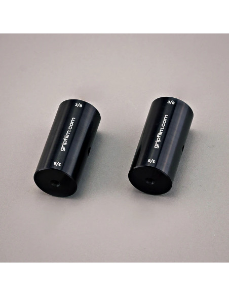 Grip film - Set de 2 Starter Pins Ø48,3 mm – Double Filetage 3/8", Aluminium Noir Anodisé - Outillages et Accessoires Caméra - C