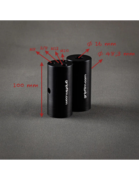 Grip film - 48.3mm ( 1" 1/2 ) - 16mm (5/8" ) MULTI STARTER PIN SET - Outillages et Accessoires Caméra - Camera & Video