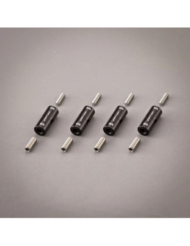Grip film  - Kit de 4 Starter Pins 16 mm (5/8") – Filetages M6 & M8 + vis pointeaux inox - Outillages et Accessoires Caméra - Ca